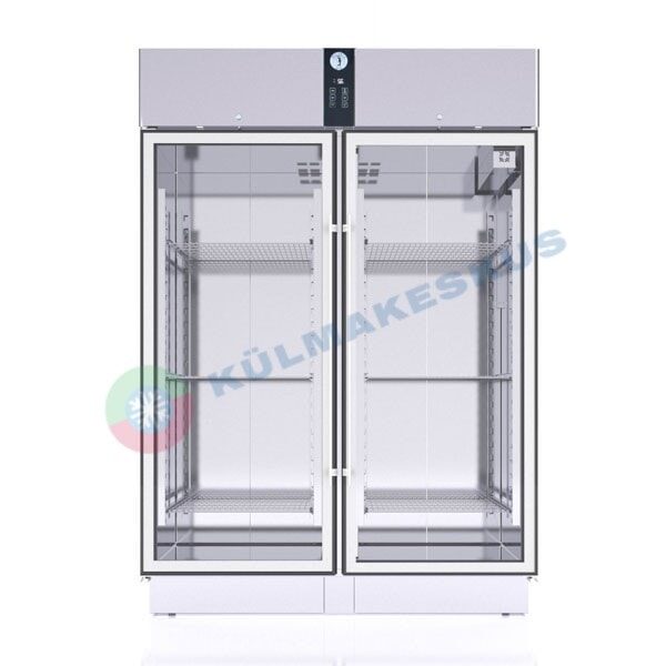 Klaasuksega külmkapp PRO C1400